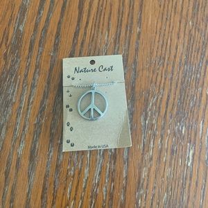 Peace Sign Necklace